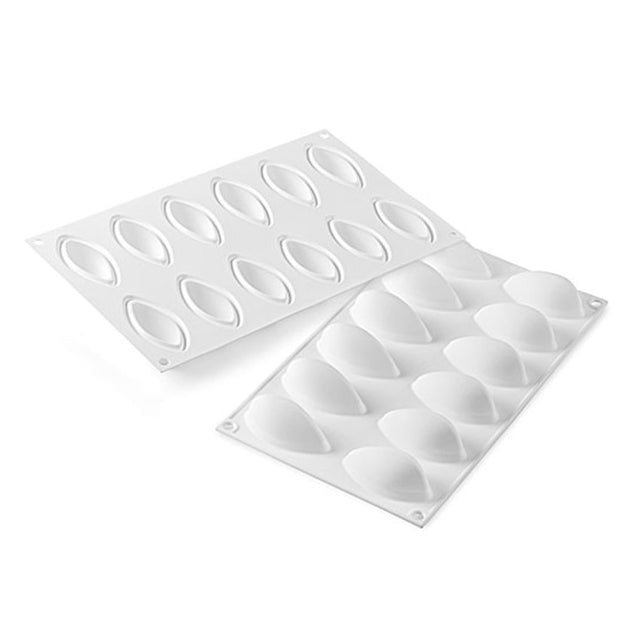 Silikomart "Quenelle24" Silicone Baking Mold 0.8 Oz (24ml)