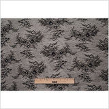 Chantilly Lace - Black Floral
