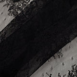 Chantilly Lace - Black Floral