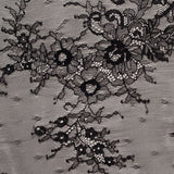Chantilly Lace - Black Floral