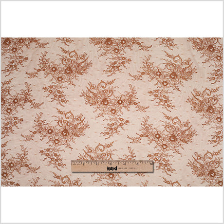 Chantilly Lace - Mocha Floral
