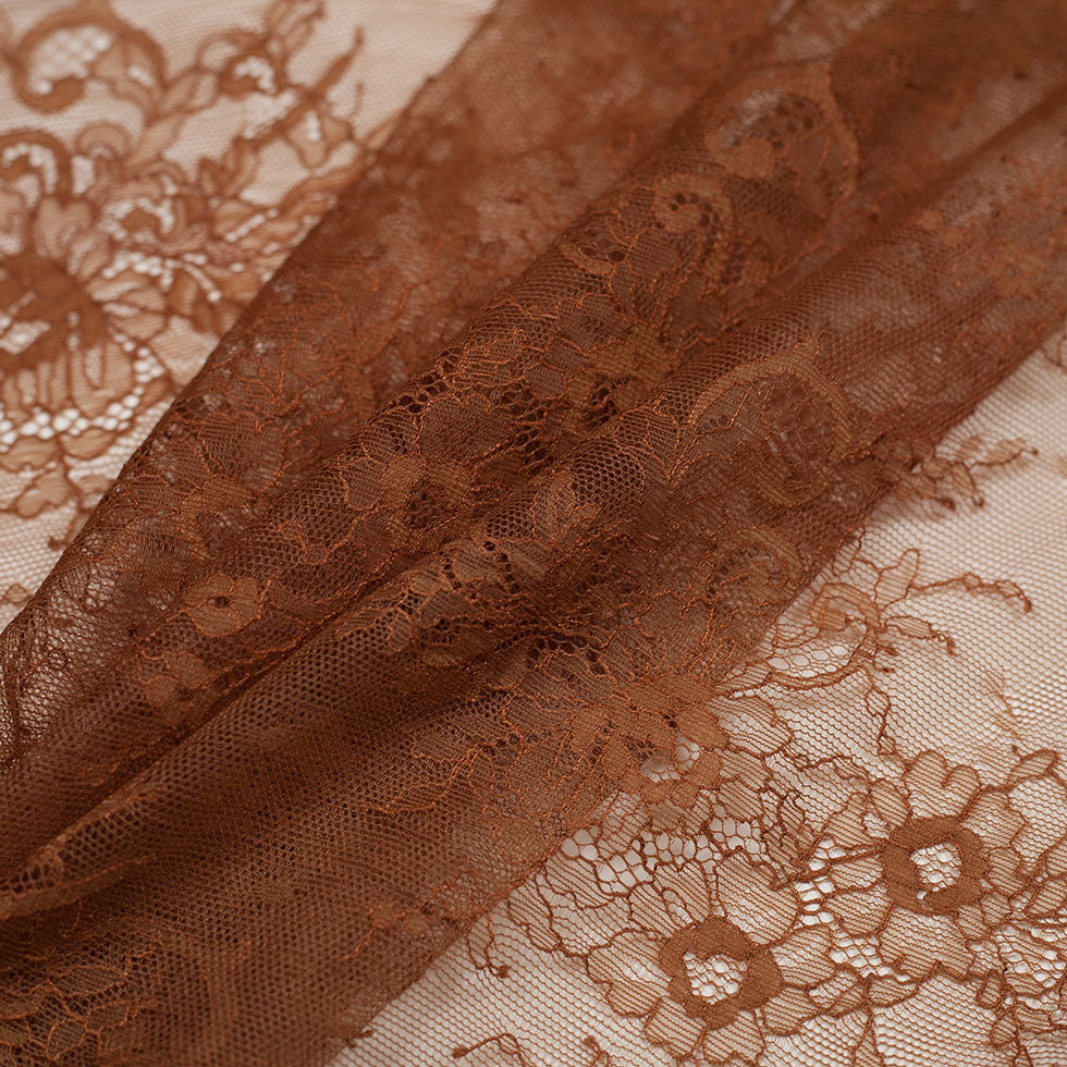 Chantilly Lace - Mocha Floral