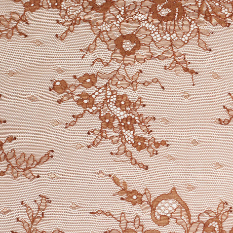 Chantilly Lace - Mocha Floral