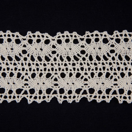 2.5" White Cluny Lace