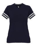 Camiseta fan de mezcla triple para mujer