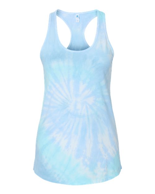 Women's Tie-Dyed Racerback Tank Top