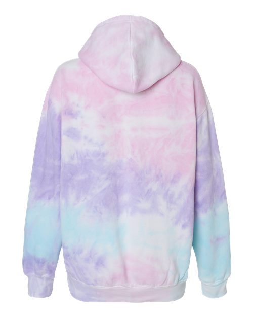 Tie-Dyed Hooded Sweatshirt