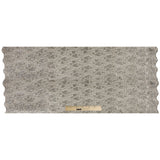 Fancy Beaded Guipure Lace - Dark Silver