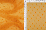 Polka Dot Mesh Stretch Fabric