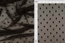 Polka Dot Mesh Stretch Fabric