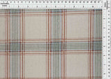 Double Knit Jacquard Plaid Fabric