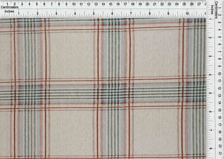 Double Knit Jacquard Plaid Fabric