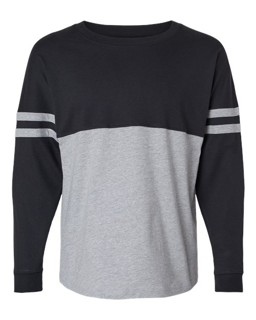 Boxercraft Women's Pom Pom Long Sleeve Jersey T-Shirt