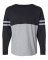Boxercraft Women's Pom Pom Long Sleeve Jersey T-Shirt