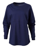 Boxercraft Women's Pom Pom Long Sleeve Jersey T-Shirt
