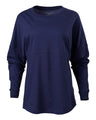 Boxercraft Women's Pom Pom Long Sleeve Jersey T-Shirt