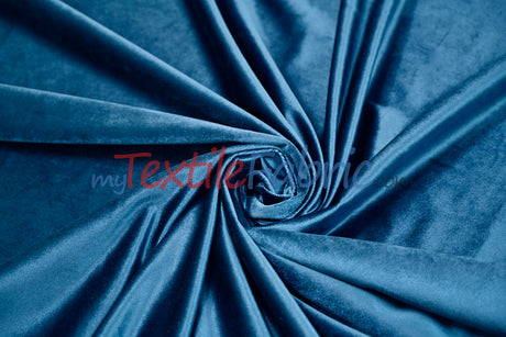 BT Royal Plush Velvet Fabric - Soft Plush Non Stretch Velvet, Multiple Colors, 58/60" Width (1 Yard)