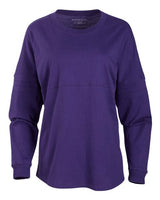 Boxercraft Women's Pom Pom Long Sleeve Jersey T-Shirt