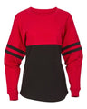 Boxercraft Women's Pom Pom Long Sleeve Jersey T-Shirt