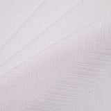 Ivory Wide Herringbone Embroidered Cotton