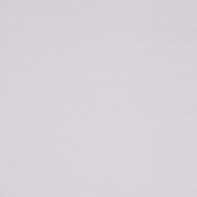 Ivory Wide Herringbone Embroidered Cotton