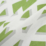Kelly Green Geometric Heavyweight Cotton