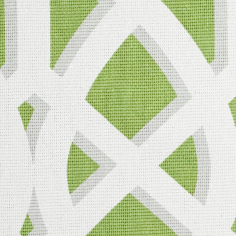 Kelly Green Geometric Heavyweight Cotton