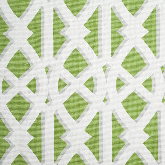 Kelly Green Geometric Heavyweight Cotton