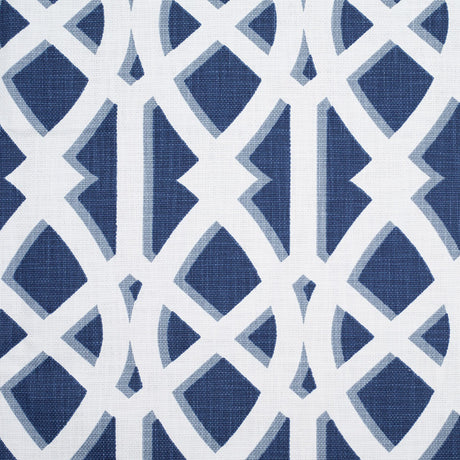 Navy Geometric Heavyweight Cotton