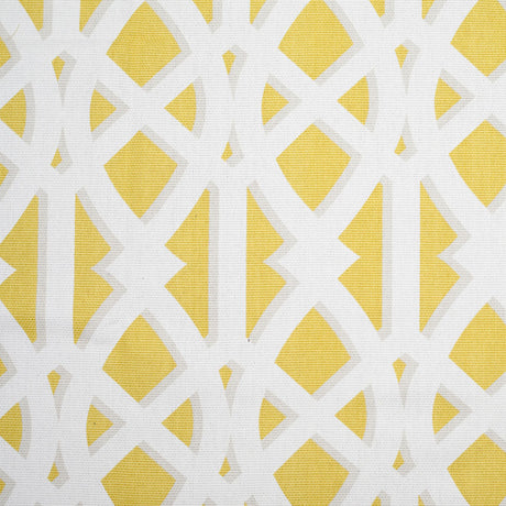 Lime Geometric Heavyweight Cotton
