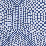 Blue Heavyweight Dotted Cotton Jacquard