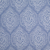 Blue Heavyweight Dotted Cotton Jacquard