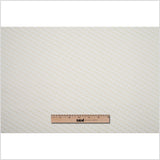 Ecru Rectangle Checkerboard Woven Cotton