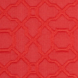 Candy Apple Raised Lattice Pattern Cotton Woven