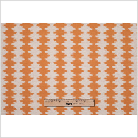 Ikat-Like Stripes Lightweight Cotton Woven