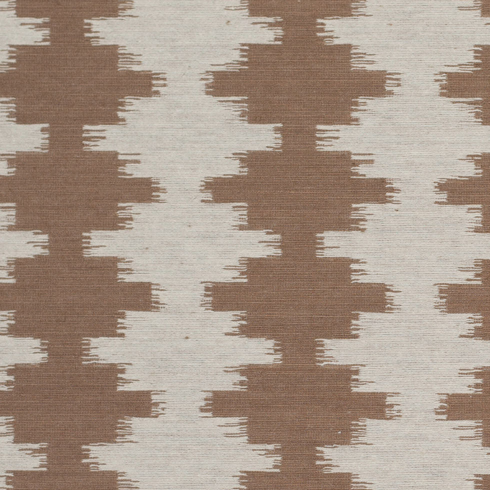Ikat-Like Stripes Lightweight Cotton Woven