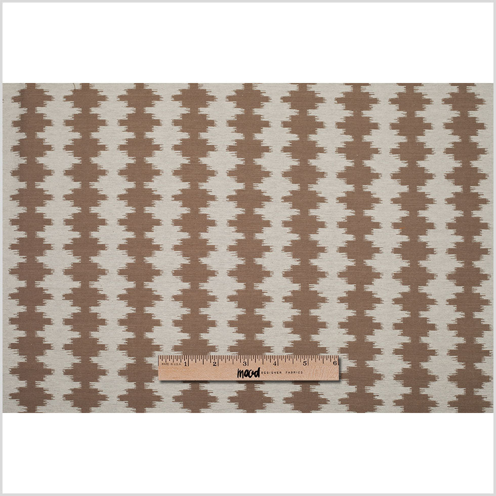 Ikat-Like Stripes Lightweight Cotton Woven