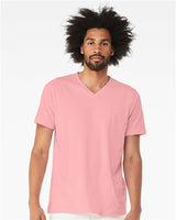 BELLA + CANVAS® - Comfortable Short Sleeve Jersey V-Neck Tee
