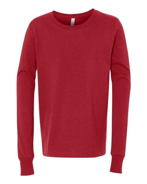 BELLA + CANVAS® Youth Jersey Long Sleeve T-shirt