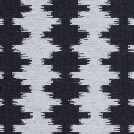 Ikat-Like Stripes Lightweight Cotton Woven