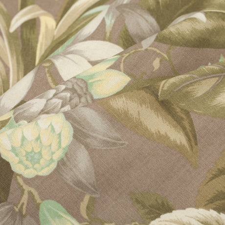 Bonfire Vintage-Style Tropical Cotton Woven Print