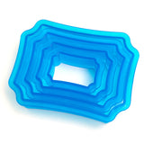 Cookie Cutters Sweet Sugerbelle Nested Plaque Rectangle 4 Piece