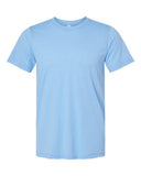 Premium triblend tee available in Black, White, Navy, Heather Gray and Red cotton-poly-rayon fabric