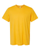 Premium triblend tee available in Black, White, Navy, Heather Gray and Red cotton-poly-rayon fabric