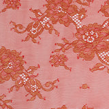Floral Lace - Red and Metalic Gold