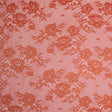 Floral Lace - Red and Metalic Gold