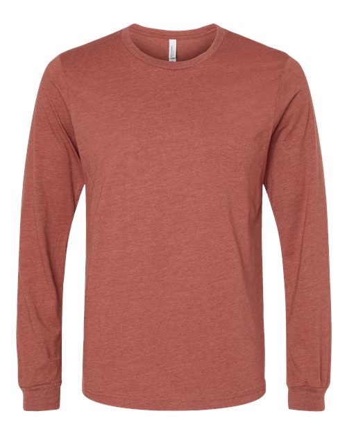 Heather CVC Long Sleeve Tee