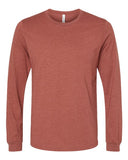 Image 1: Premium Heather CVC Long Sleeve TeeImage 2: Soft premium heather shirtImage 3: High quality CVC jersey apparelImage 4: Blank premium tee for printingImage 5: Lightweight casual long sleeveImage 6: Comfortable premium shirt