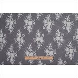 Beaded Lace - Bright White Floral