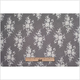 Beaded Lace - Off-White Floral